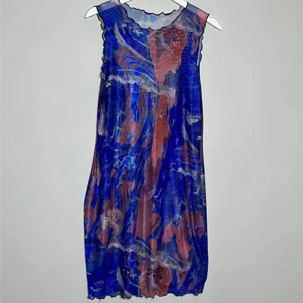 Multi Colored Swim Cover Up